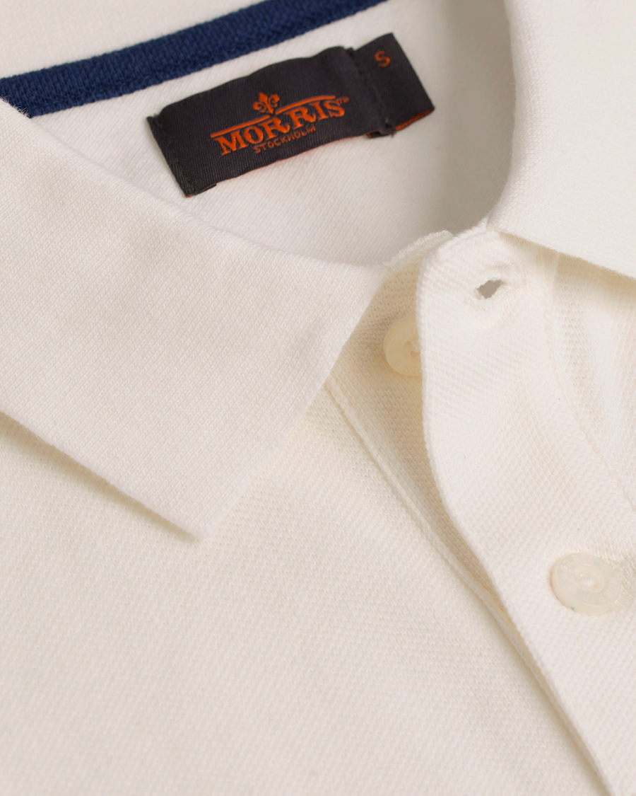 Heren | Polo's | Morris | New Pique Off White