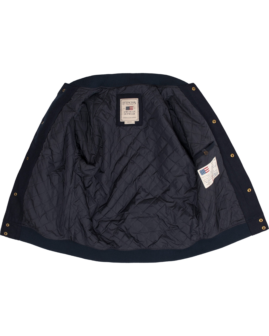 Heren | Jassen | Lexington | Quincy Baseball Jacket Deepest Blue