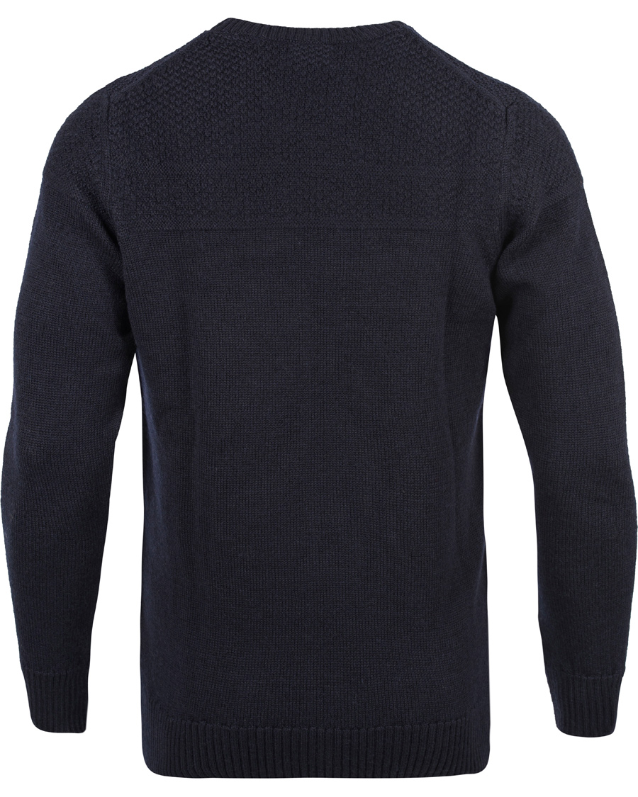 Heren | Truien | NN07 | New Andrew Knit Schoeller Sweater Navy