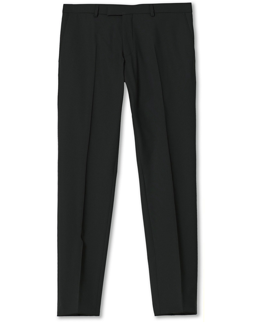 Heren | Broeken | Oscar Jacobson | Damien Trousers Super 120's Wool Black