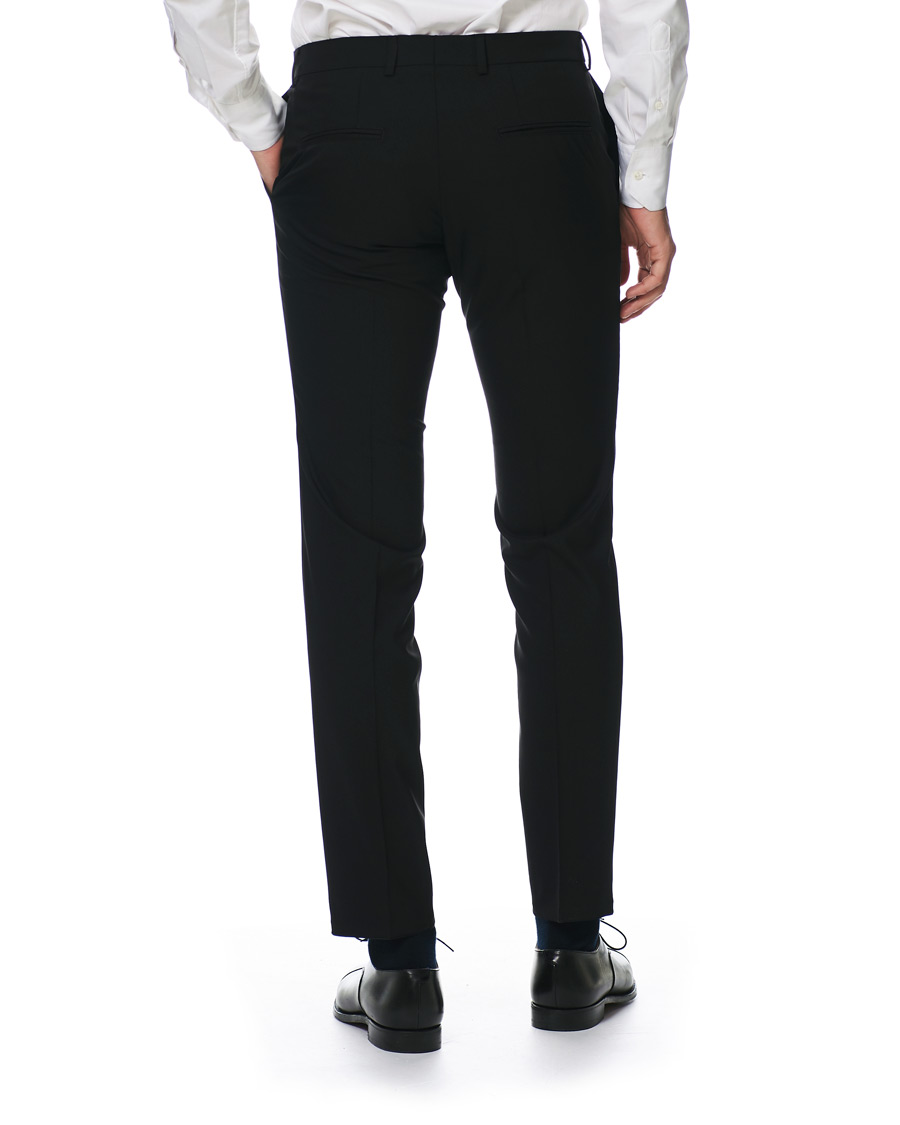 Heren | Broeken | Oscar Jacobson | Damien Trousers Super 120's Wool Black