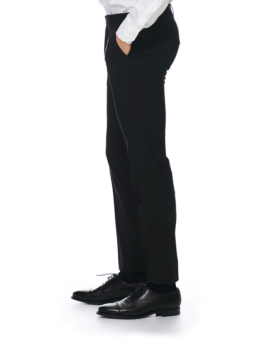Heren | Broeken | Oscar Jacobson | Damien Trousers Super 120's Wool Black