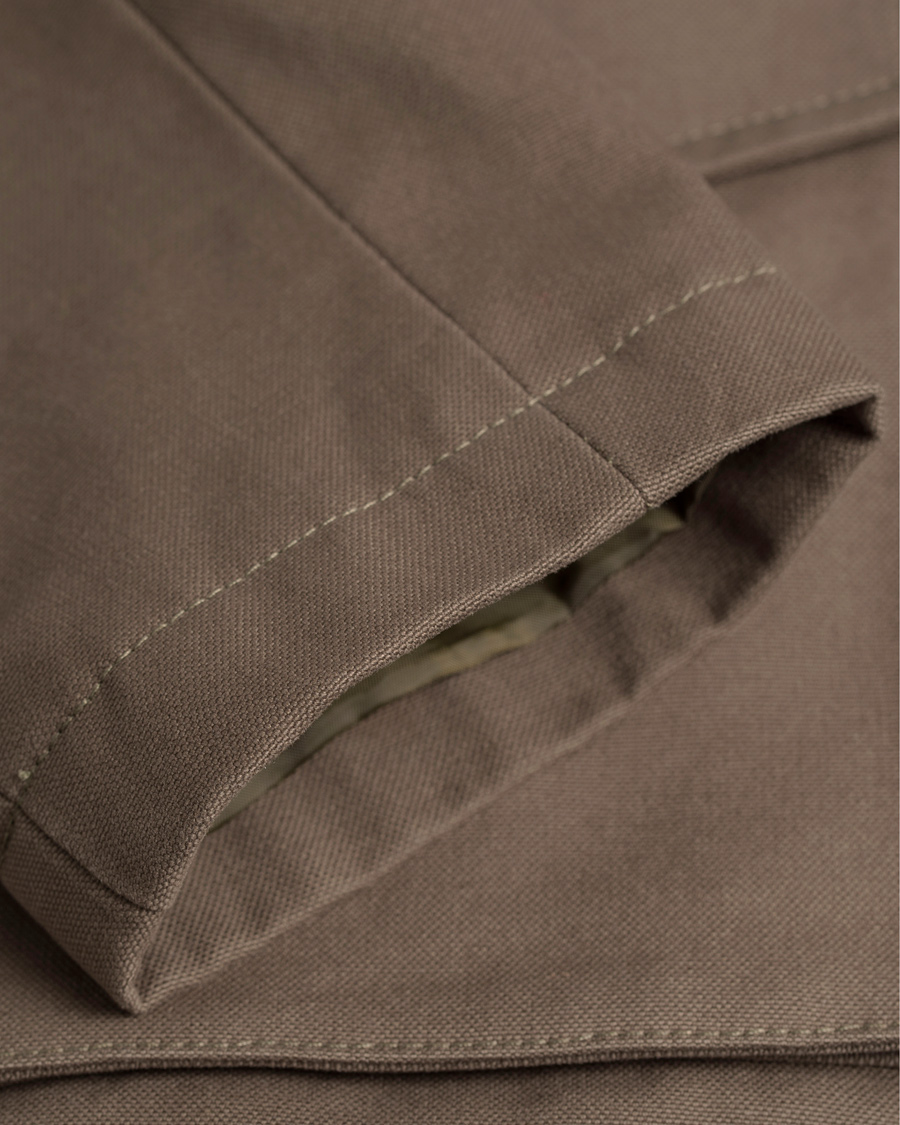 Heren | Jassen | Lyle & Scott | Shearling Lined Jacket Cedar Green