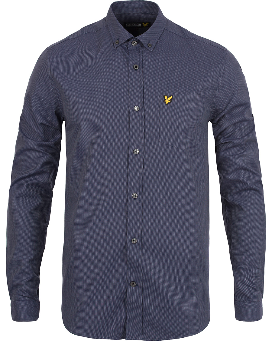 Heren | Overhemden | Lyle & Scott | Running Stitch Shirt New Navy