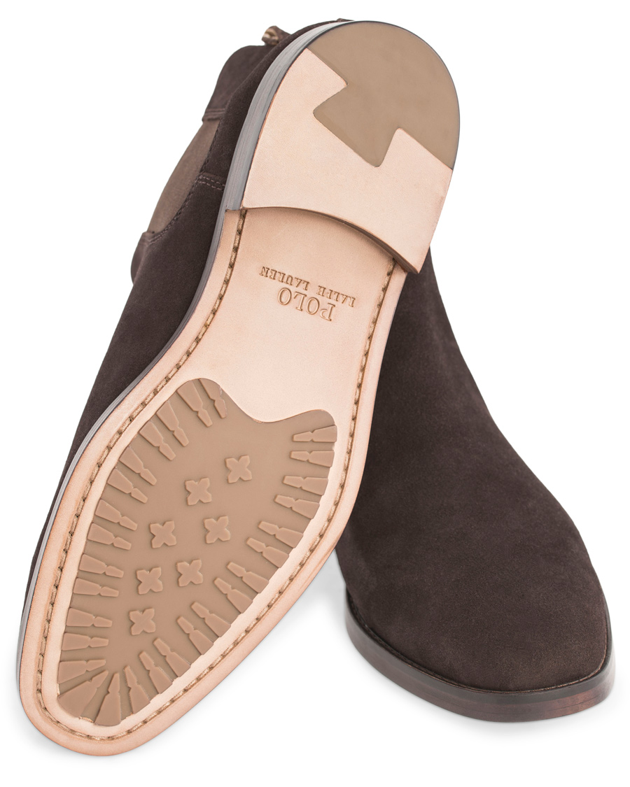 Heren | Polo Ralph Lauren Dillian Chelsea Boot Dark Brown Suede | Polo Ralph Lauren | Dillian Chelsea Boot Dark Brown Suede