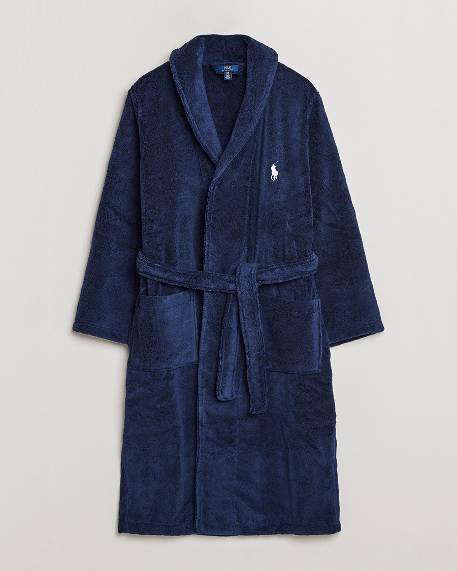 Heren | Pyjama's en gewaden | Polo Ralph Lauren | Shawl Robe Navy