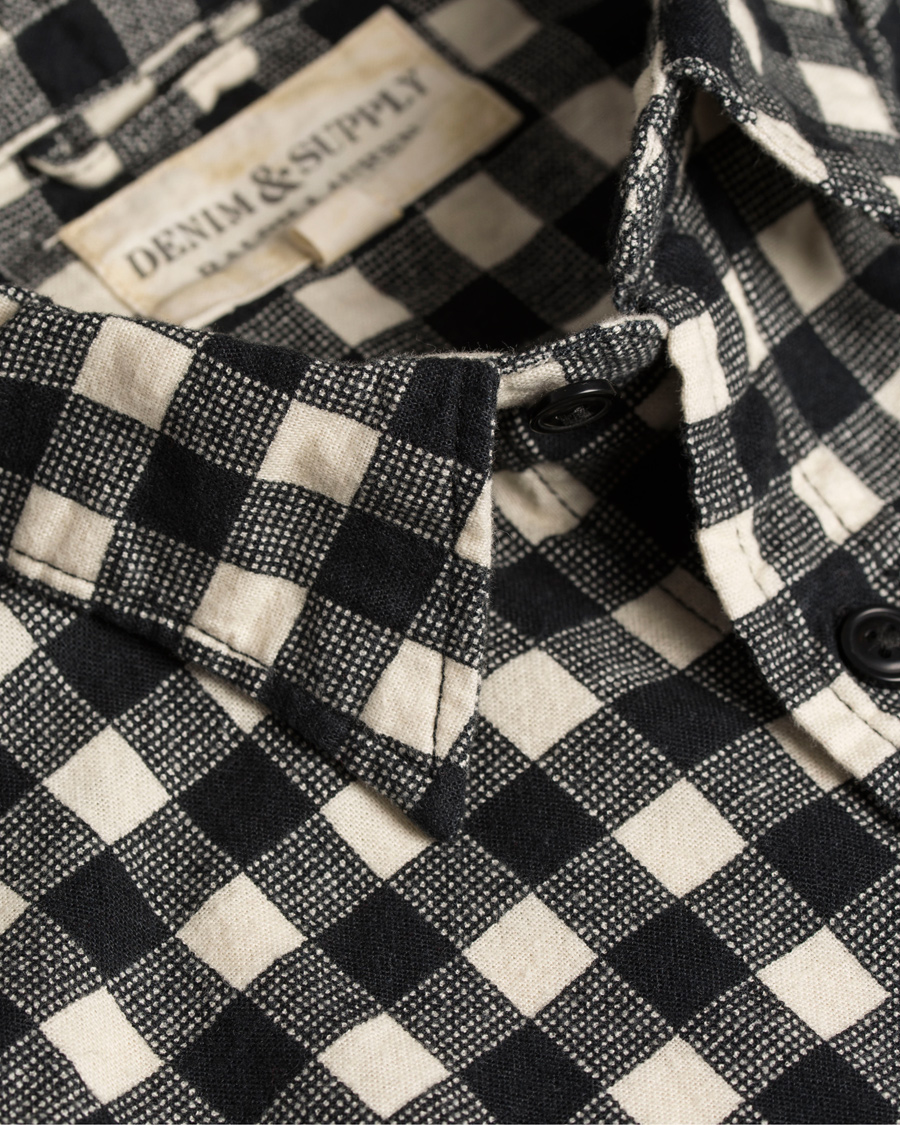 Heren | Overhemden | Denim & Supply Ralph Lauren | Check Shirt Black/White