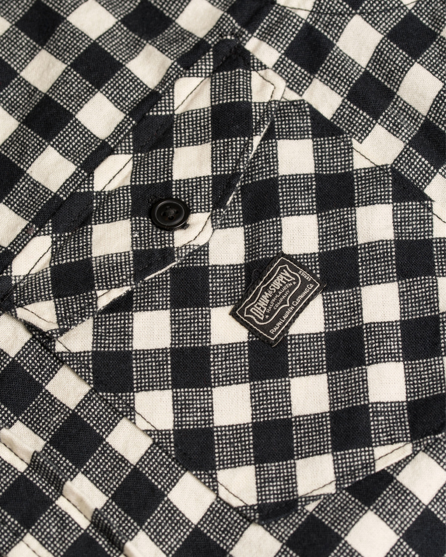 Heren | Overhemden | Denim & Supply Ralph Lauren | Check Shirt Black/White
