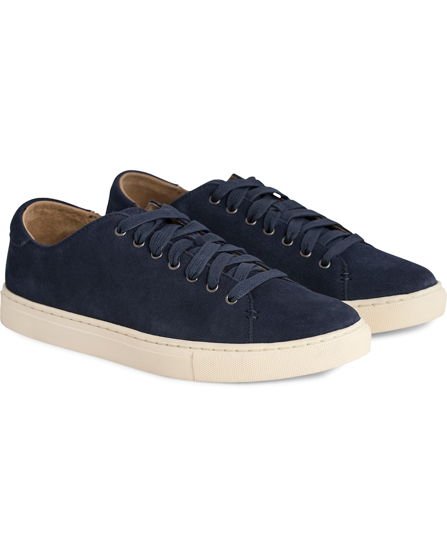 Heren | Polo Ralph Lauren Jermain Sneaker Navy Suede | Polo Ralph Lauren | Jermain Sneaker Navy Suede