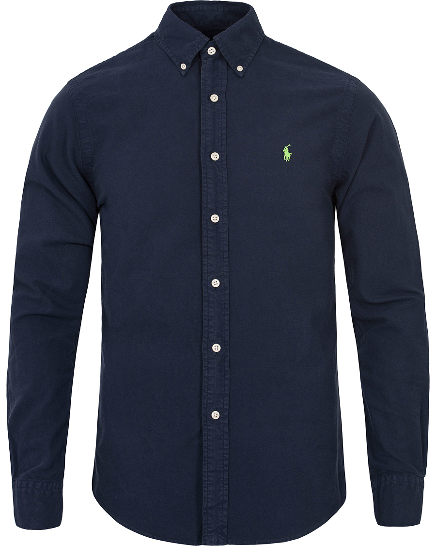 Heren | Overhemden | Polo Ralph Lauren | Slim Fit Oxford Shirt Newport Navy