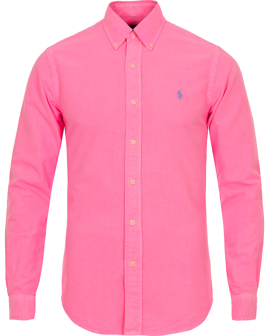 Heren | Overhemden | Polo Ralph Lauren | Slim Fit Oxford Shirt Electric Pink