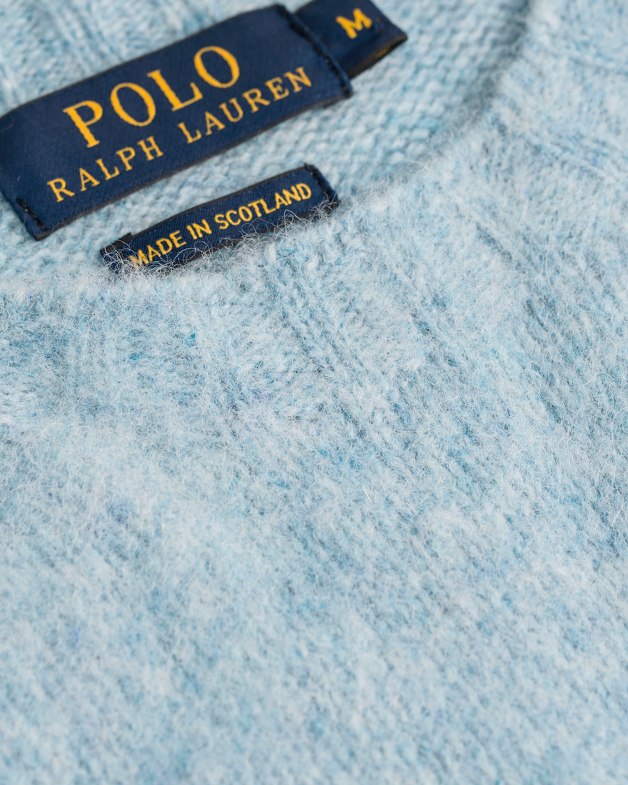 Heren | Truien | Polo Ralph Lauren | Shaggy Crew Neck Sweater Court Blue Heather
