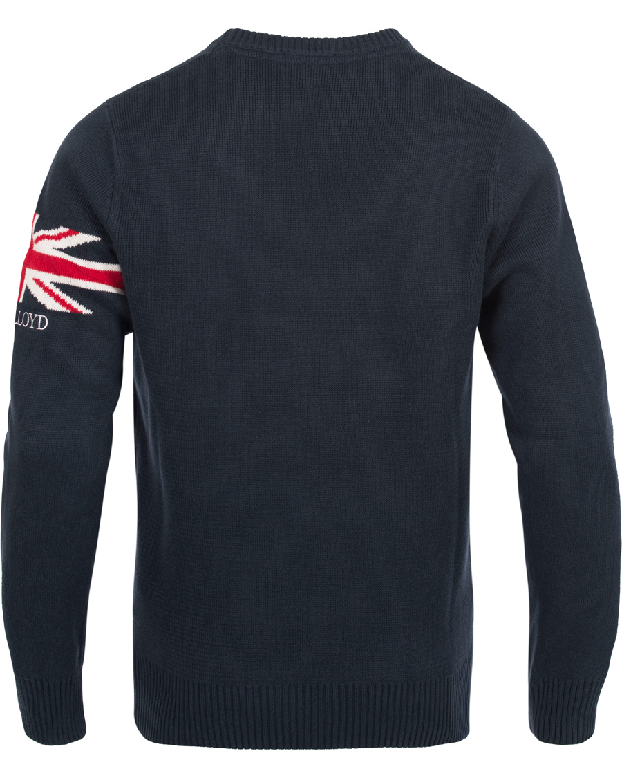 Heren | Truien | Henri-Lloyd | Henri Lloyd Arley Regular Crew Neck Knit Sweater Navy