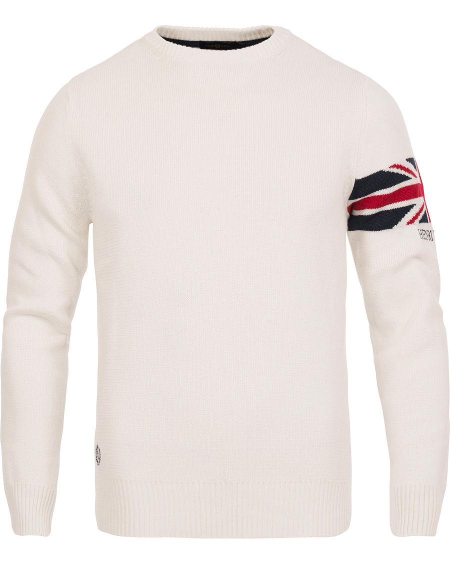 Heren | Truien | Henri-Lloyd | Henri Lloyd Arley Regular Crew Neck Knit Sweater Surf