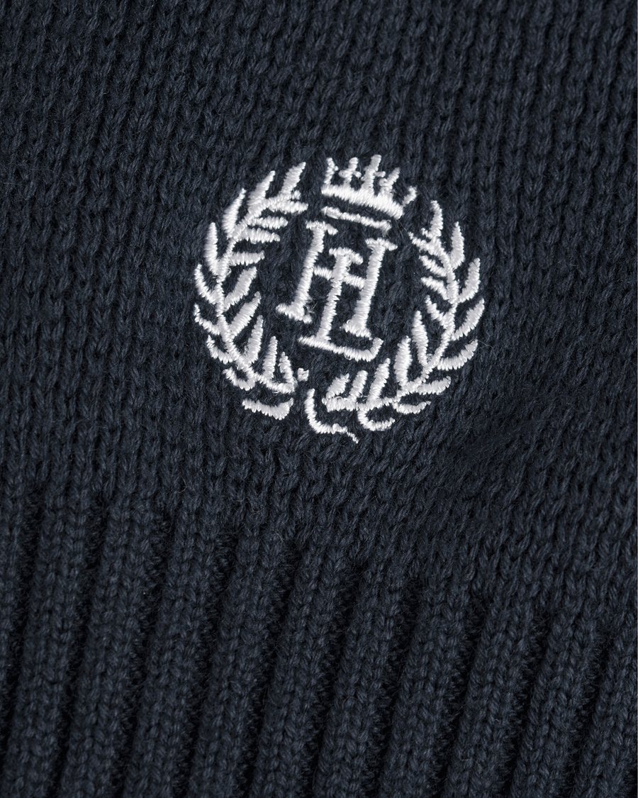 Heren | Truien | Henri-Lloyd | Henri Lloyd Arley Regular Half Zip Knit Sweater Navy