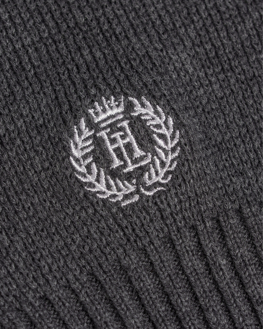 Heren | Truien | Henri-Lloyd | Henri Lloyd Arley Regular Half Zip Knit Sweater Graphite
