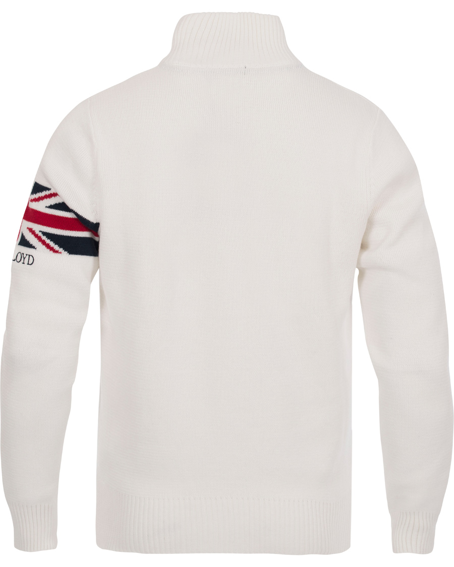 Heren | Truien | Henri-Lloyd | Henri Lloyd Arley Regular Half Zip Knit Sweater Surf