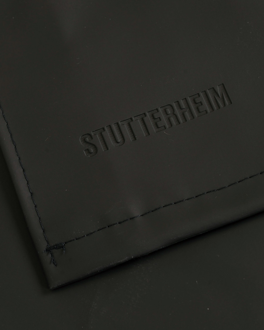 Heren | Jassen | Stutterheim | Stockholm Raincoat Black
