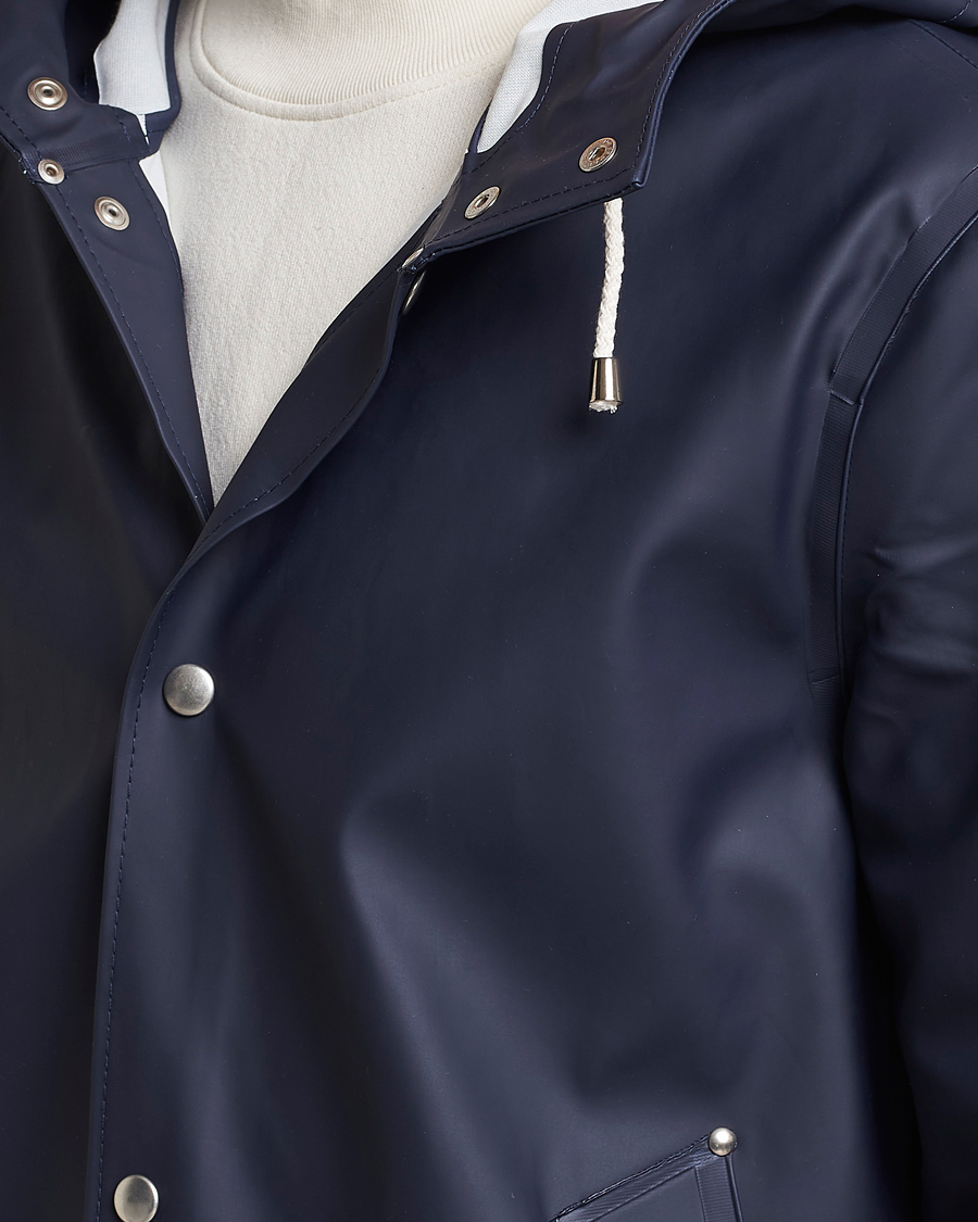 Heren | Jassen | Stutterheim | Stockholm Raincoat Navy