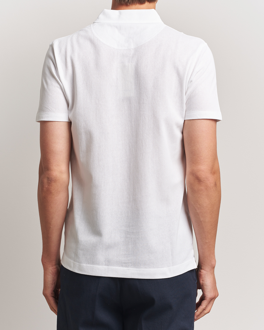 Heren | Polo's | Sunspel | Riviera Polo Shirt White