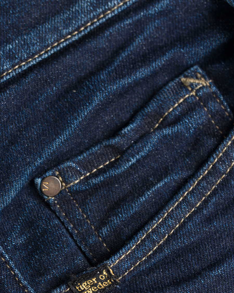 Heren | Jeans | Tiger of Sweden Jeans | Pistolero Underground Black/Blue