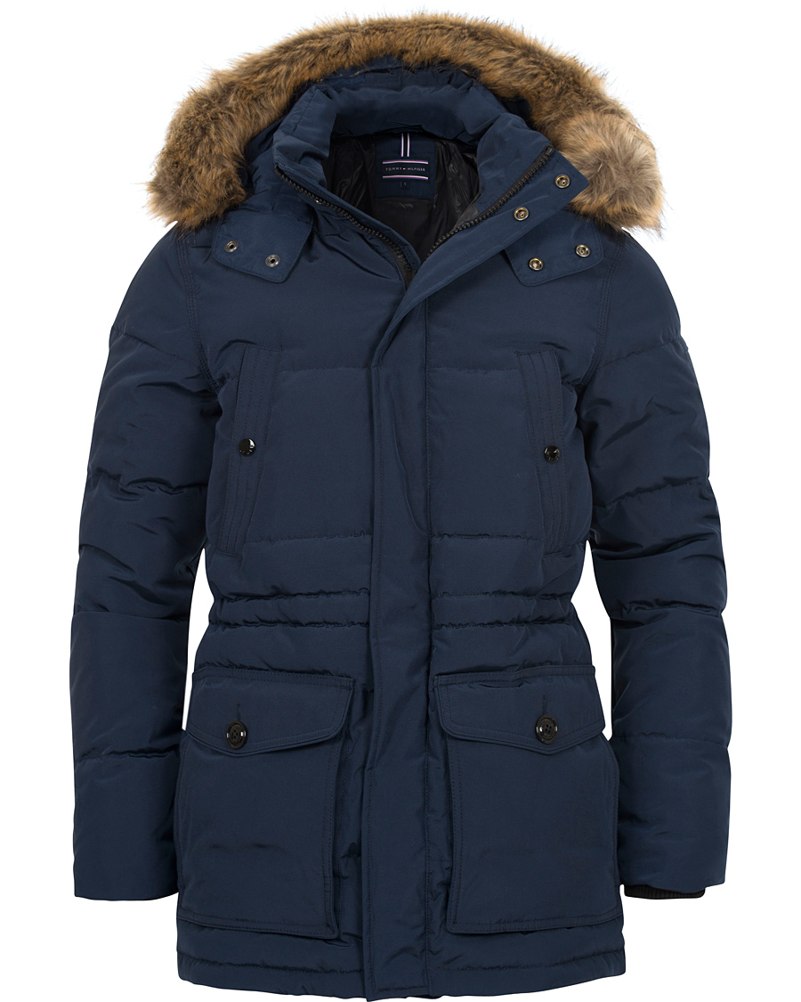 Heren | Jassen | Tommy Hilfiger | Darren Down Parka Navy Blazer