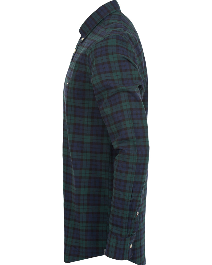 Heren | Overhemden | Tommy Hilfiger | Blackwatch Slim Fit Shirt Evening Blue