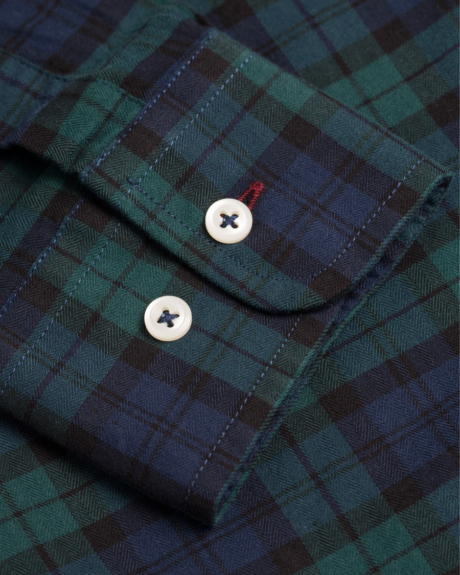 Heren | Overhemden | Tommy Hilfiger | Blackwatch Slim Fit Shirt Evening Blue