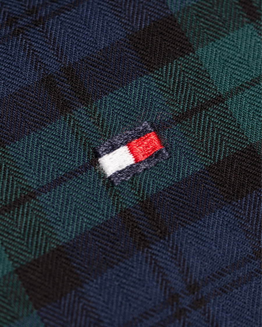 Heren | Overhemden | Tommy Hilfiger | Blackwatch Slim Fit Shirt Evening Blue