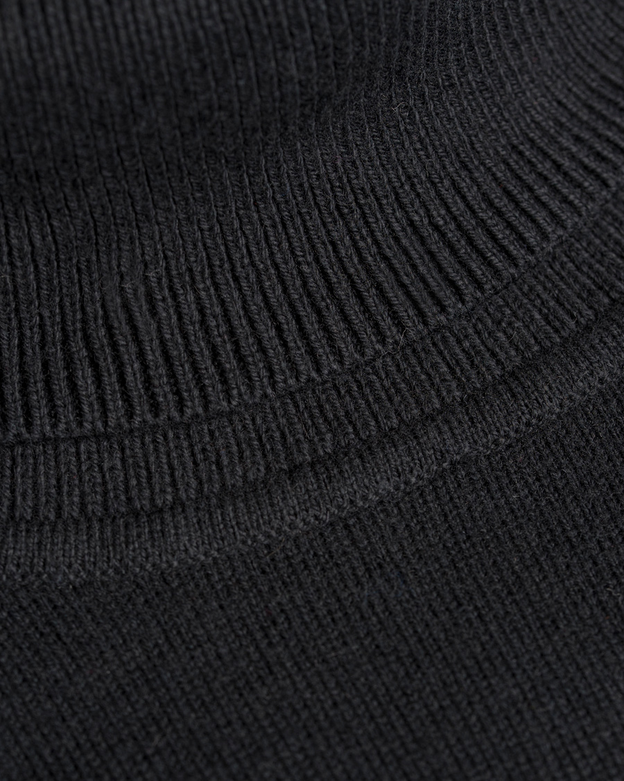 Heren | Truien | Tommy Hilfiger | Pima Cotton Cashmere Roll Neck Black