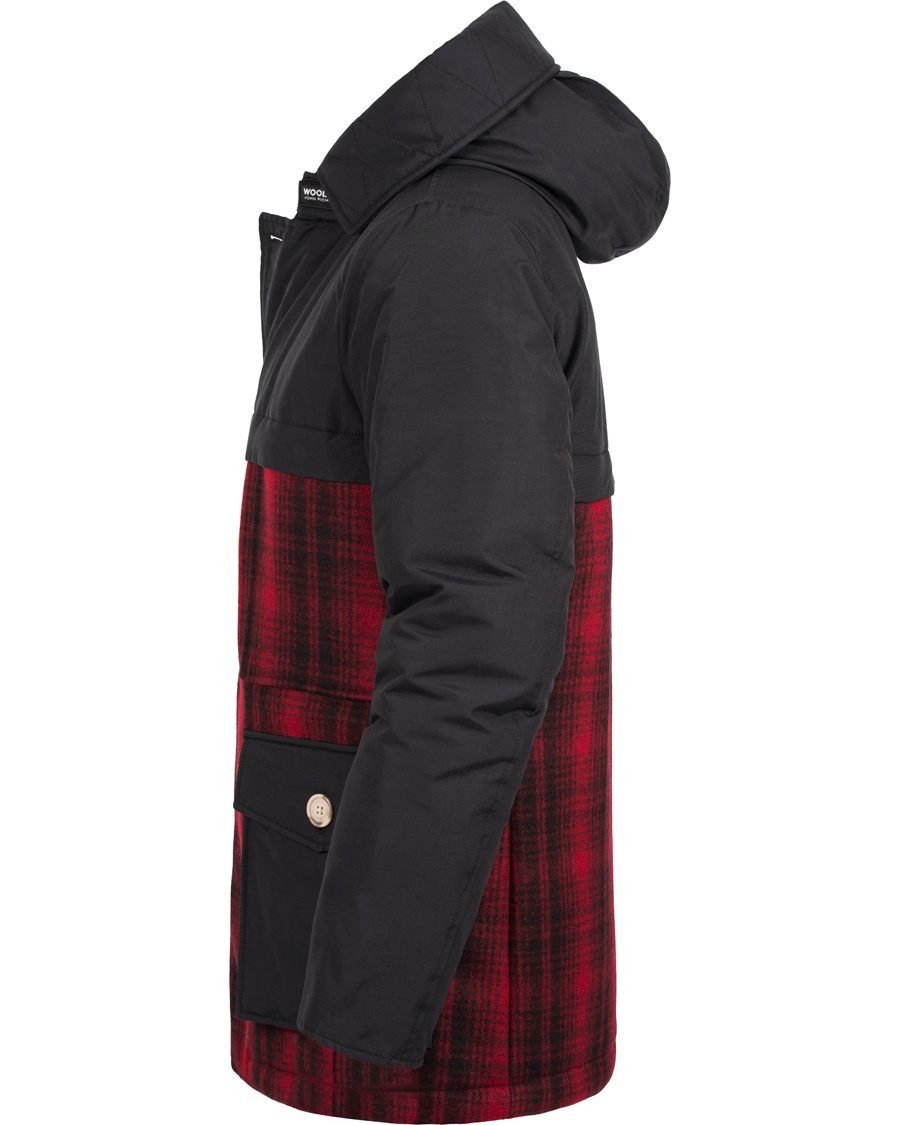 Heren | Jassen | Woolrich | Stag Wool Parka New Black