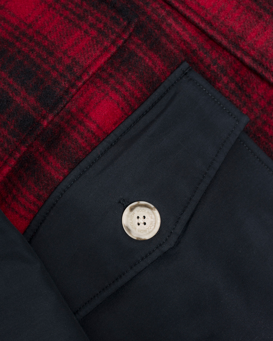 Heren | Jassen | Woolrich | Stag Wool Parka New Black