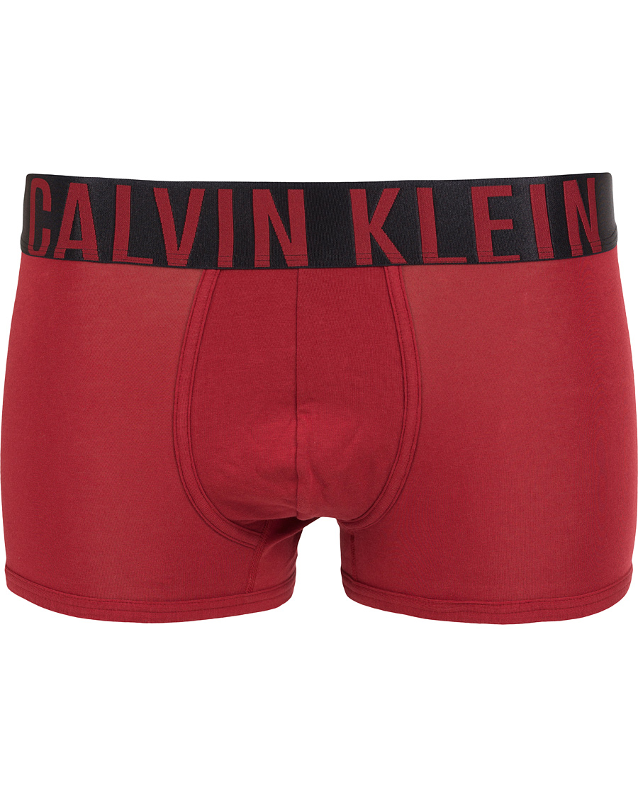 Heren | Ondergoed | Calvin Klein | Power Cotton Trunk Bordeaux Red
