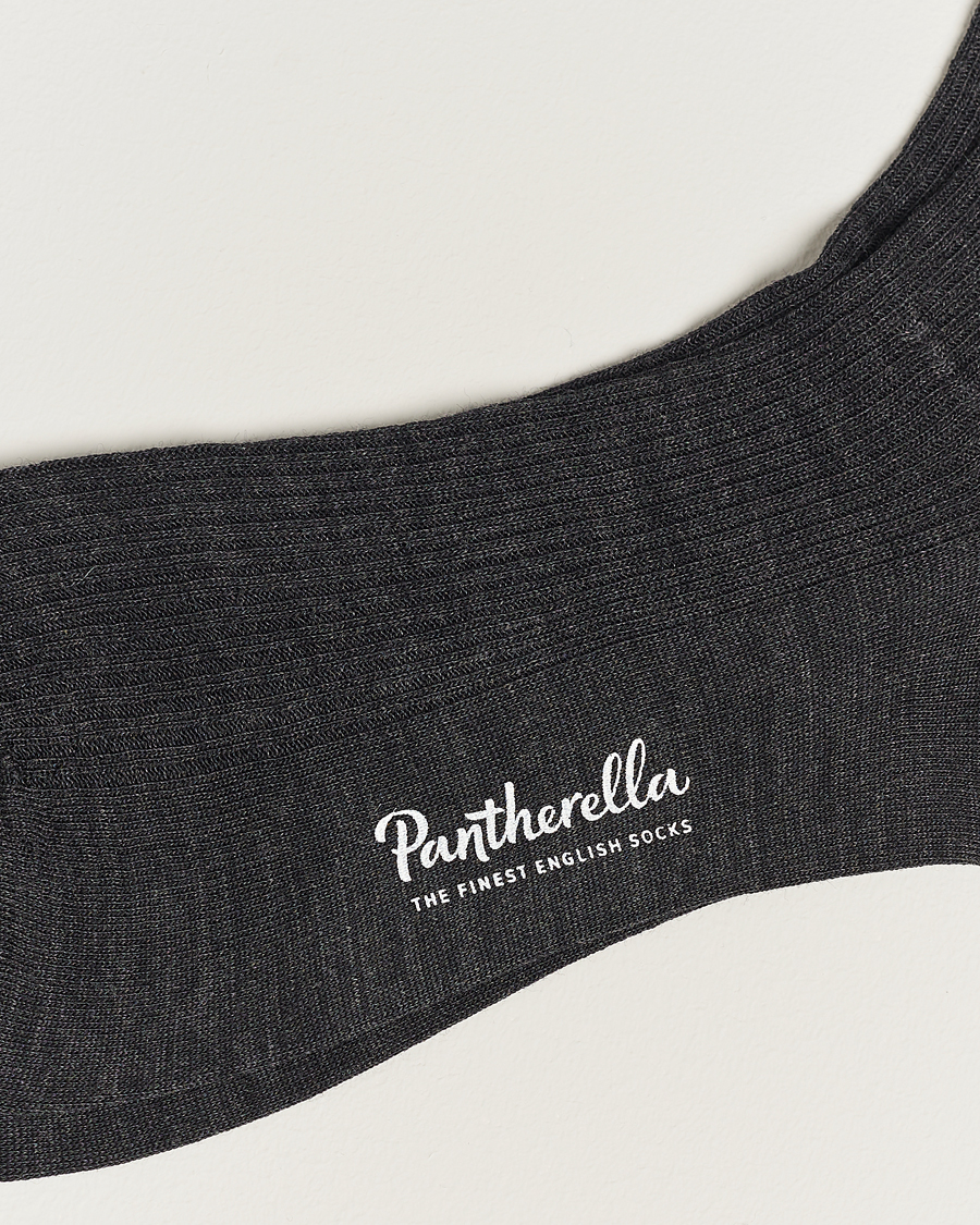 Heren |  | Pantherella | Naish Merino/Nylon Sock Charcoal
