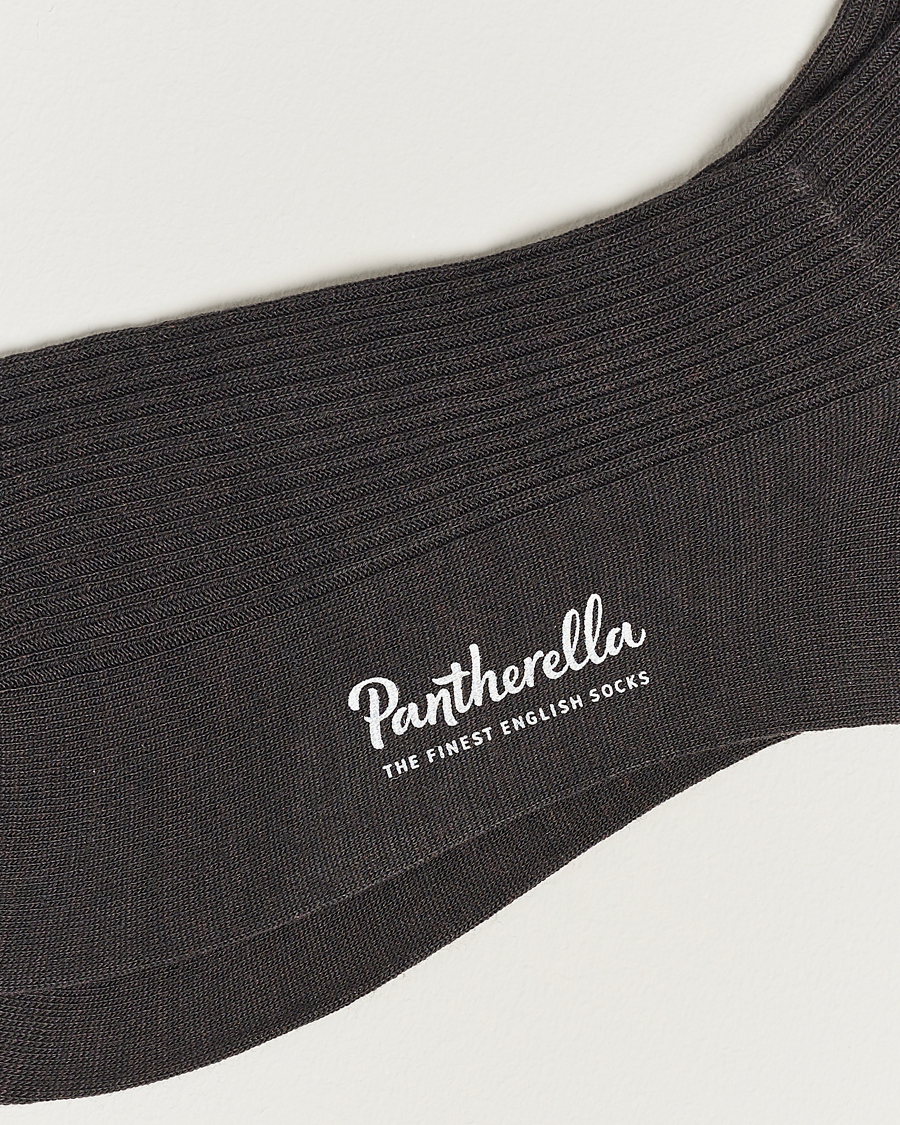 Heren |  | Pantherella | Naish Merino/Nylon Sock Chocolate