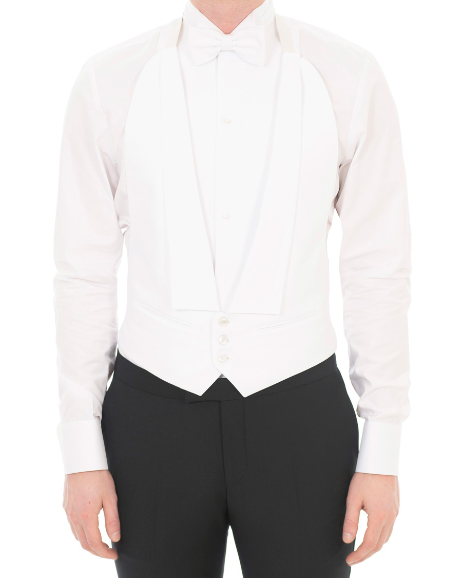 Heren | Blazers | Stenströms | Evening Waistcoat White