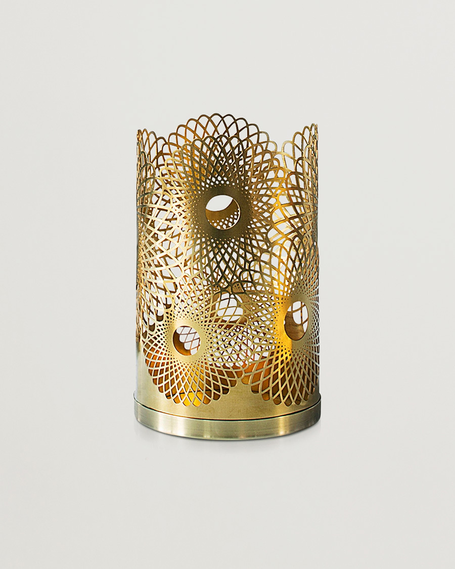 Heren | Decoratie | Skultuna | Feather Candle Holder Brass
