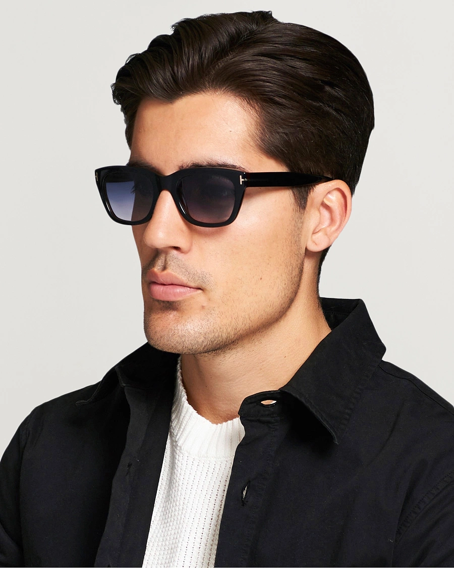 Heren | D-frame zonnebrillen | Tom Ford | Snowdon FT0237 Sunglasses Black