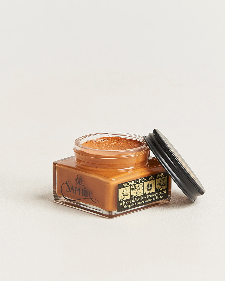 Heren | Schoenverzorging | Saphir Medaille d'Or | Creme Pommadier 1925 75 ml Light Brown