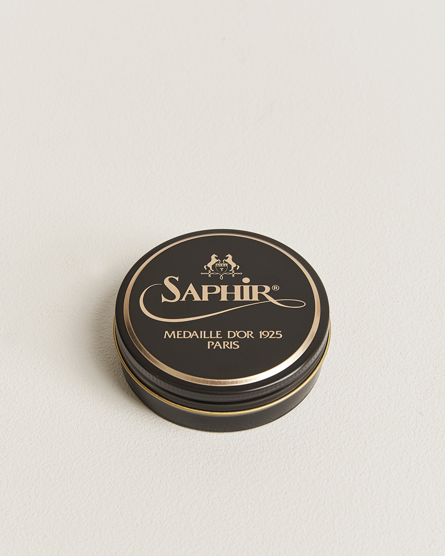 Heren | Schoenverzorging | Saphir Medaille d'Or | Pate De Lux 50 ml Black