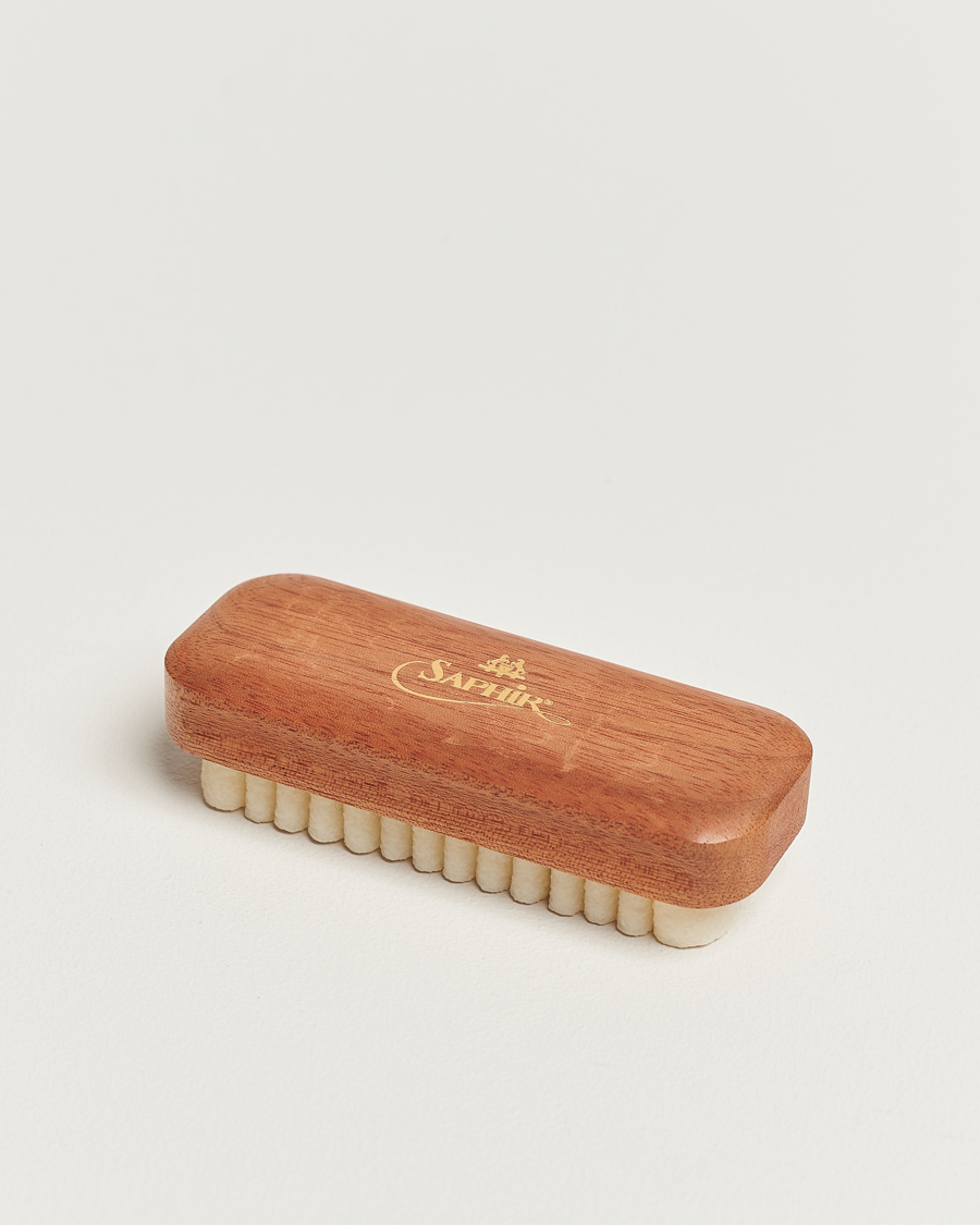 Heren | Kledingverzorging | Saphir Medaille d'Or | Crepe Suede Shoe Cleaning Brush Exotic Wood