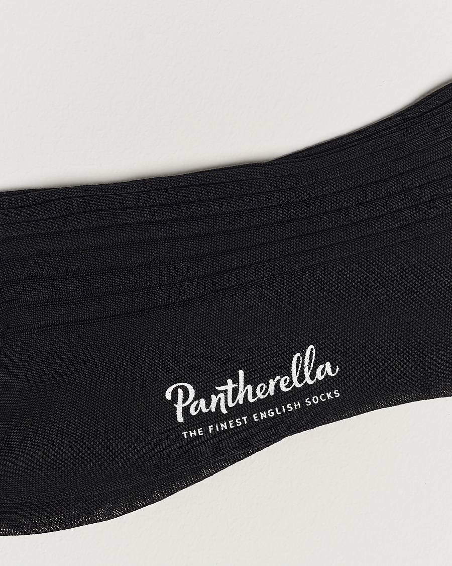 Heren | Wardrobe basics | Pantherella | Vale Cotton Socks Black