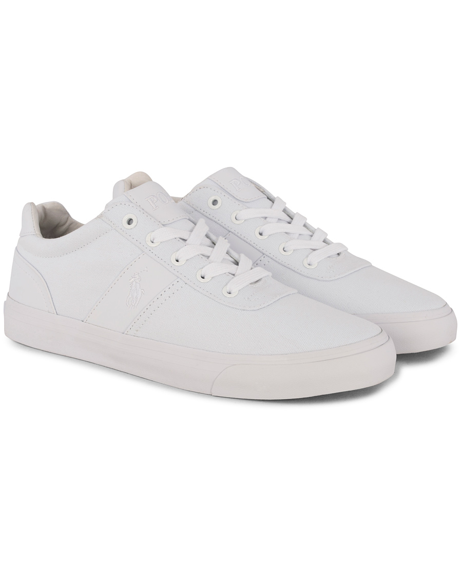 Heren | Polo Ralph Lauren Hanford Sneaker White Canvas | Polo Ralph Lauren | Hanford Sneaker White Canvas
