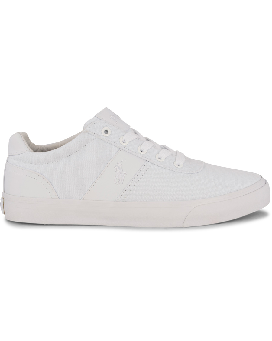 Heren | Polo Ralph Lauren Hanford Sneaker White Canvas | Polo Ralph Lauren | Hanford Sneaker White Canvas
