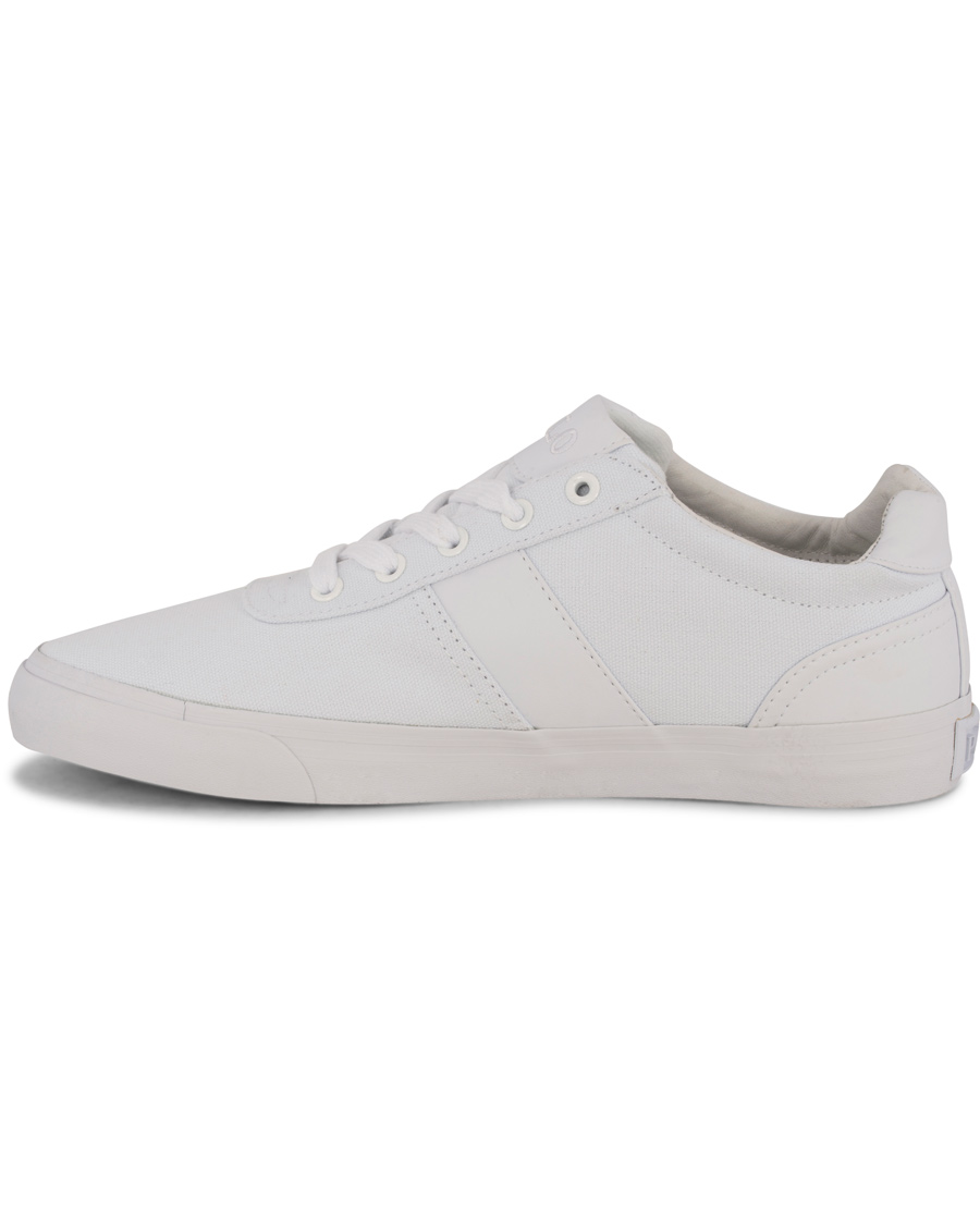 Heren | Polo Ralph Lauren Hanford Sneaker White Canvas | Polo Ralph Lauren | Hanford Sneaker White Canvas