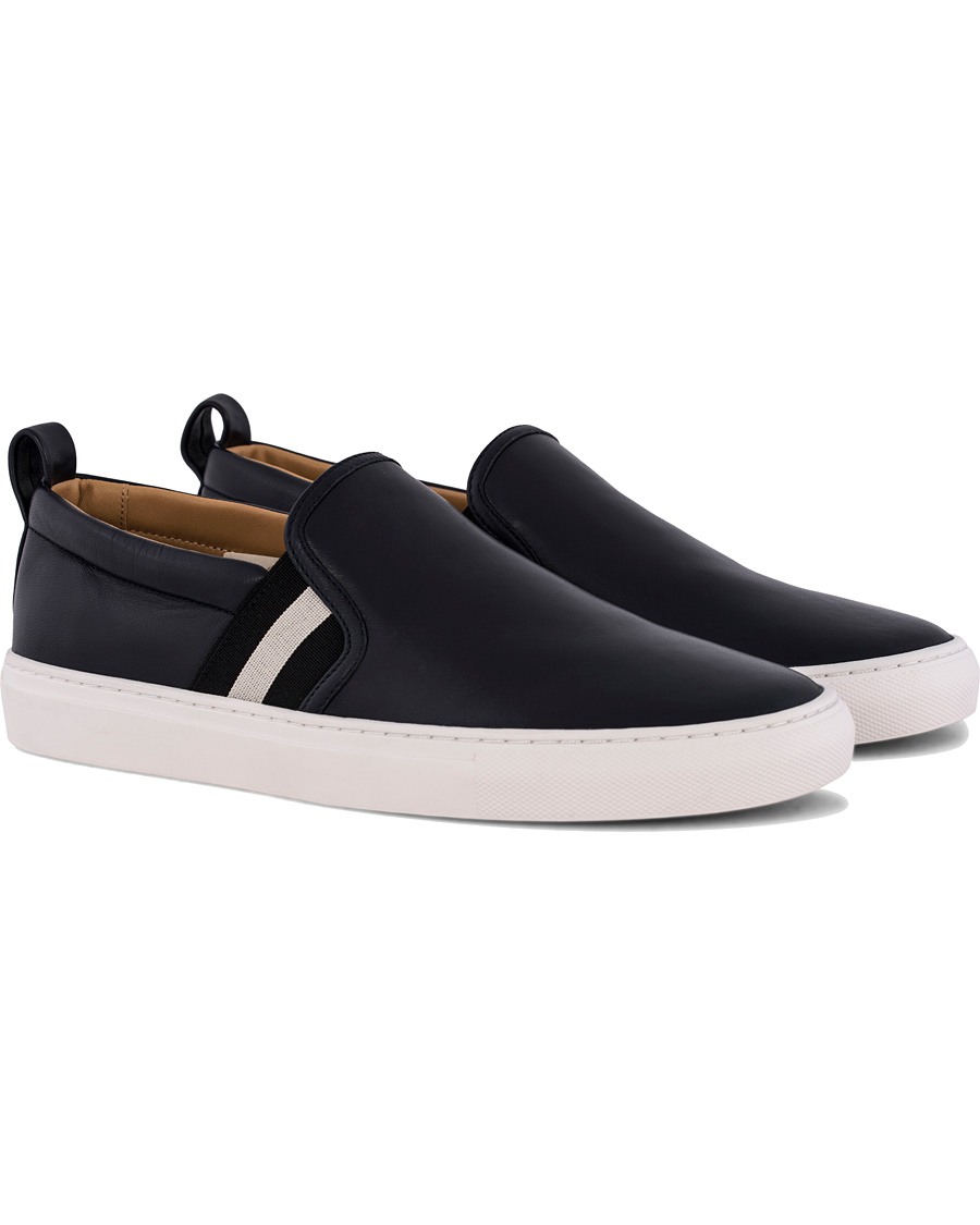 Heren | Bally Herald Slip-On Sneaker Blue Navy Calf | Bally | Herald Slip-On Sneaker Blue Navy Calf