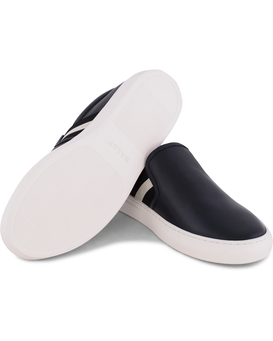 Heren | Bally Herald Slip-On Sneaker Blue Navy Calf | Bally | Herald Slip-On Sneaker Blue Navy Calf