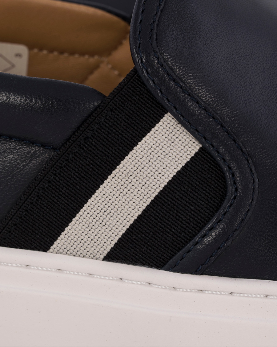 Heren | Bally Herald Slip-On Sneaker Blue Navy Calf | Bally | Herald Slip-On Sneaker Blue Navy Calf