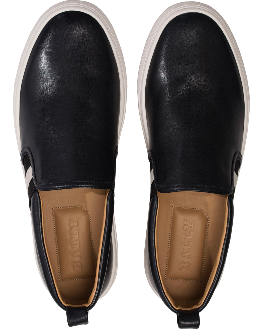 Heren | Bally Herald Slip-On Sneaker Blue Navy Calf | Bally | Herald Slip-On Sneaker Blue Navy Calf