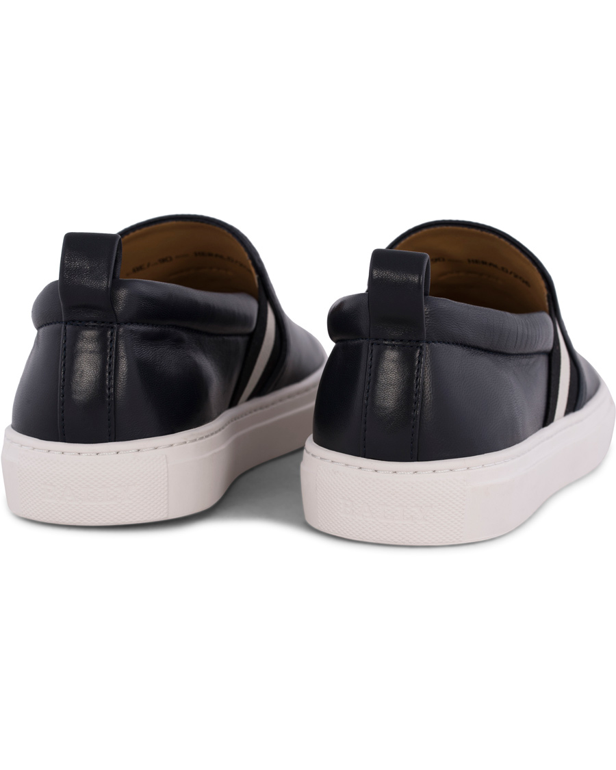 Heren | Bally Herald Slip-On Sneaker Blue Navy Calf | Bally | Herald Slip-On Sneaker Blue Navy Calf